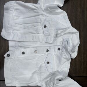 White Denim Jacket